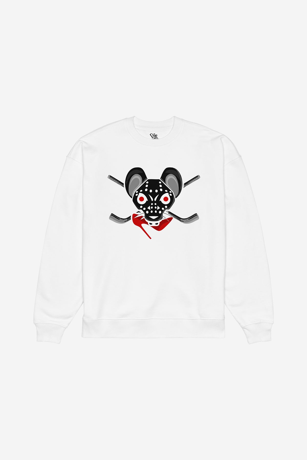 NRL RAT - Oversized Sweatshirt (White)