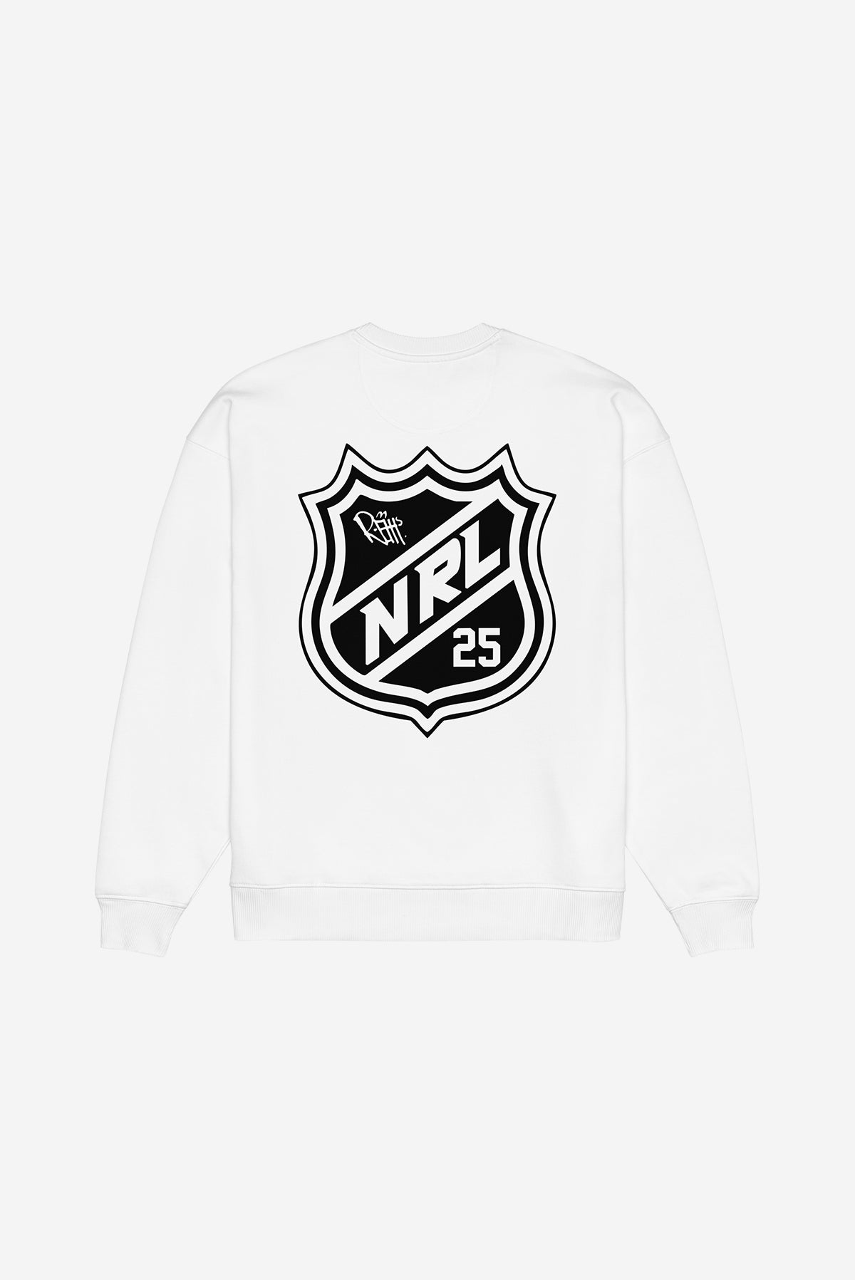 NRL Rat Pack - Oversized Sweatshirt (White)