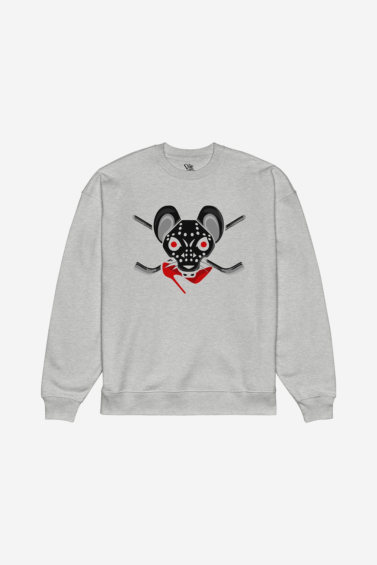 NRL RAT - Oversized Sweatshirt (Heather Grey)