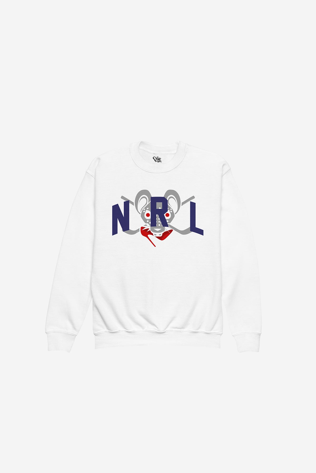 NRL - Youth crewneck sweatshirt (White)