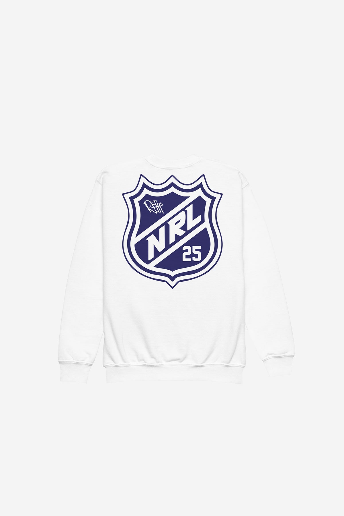 NRL - Youth crewneck sweatshirt (White)