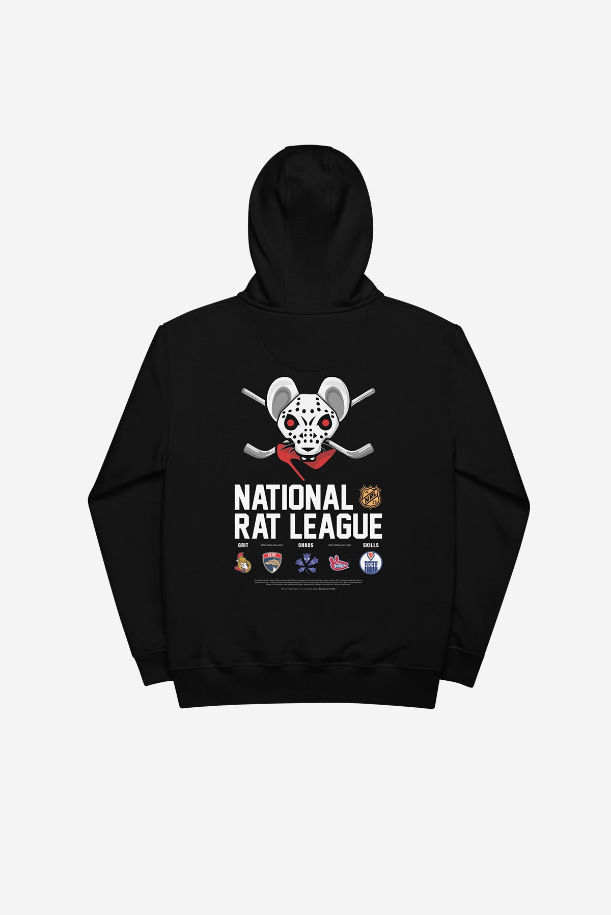 NRL "N. Chewzens"- Hoodie (Black)
