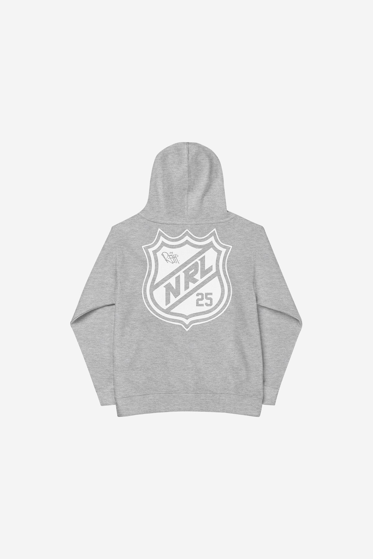 NRL - Kids fleece hoodie (Heather Grey)