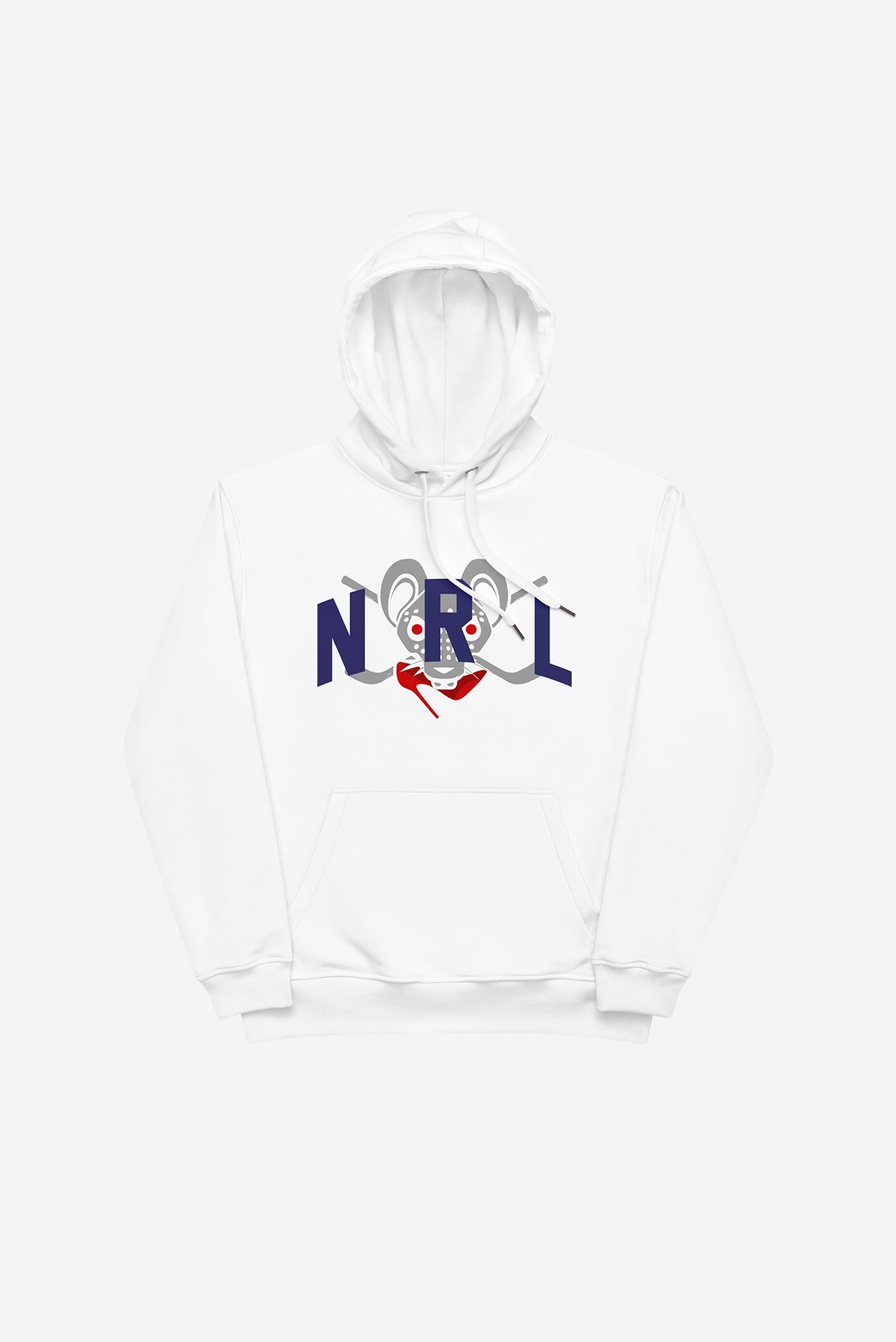 NRL -  Hoodie (White)
