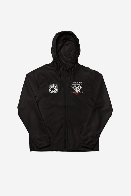Edmonton Grease Rats- Lightweight Zip-Up Windbreaker