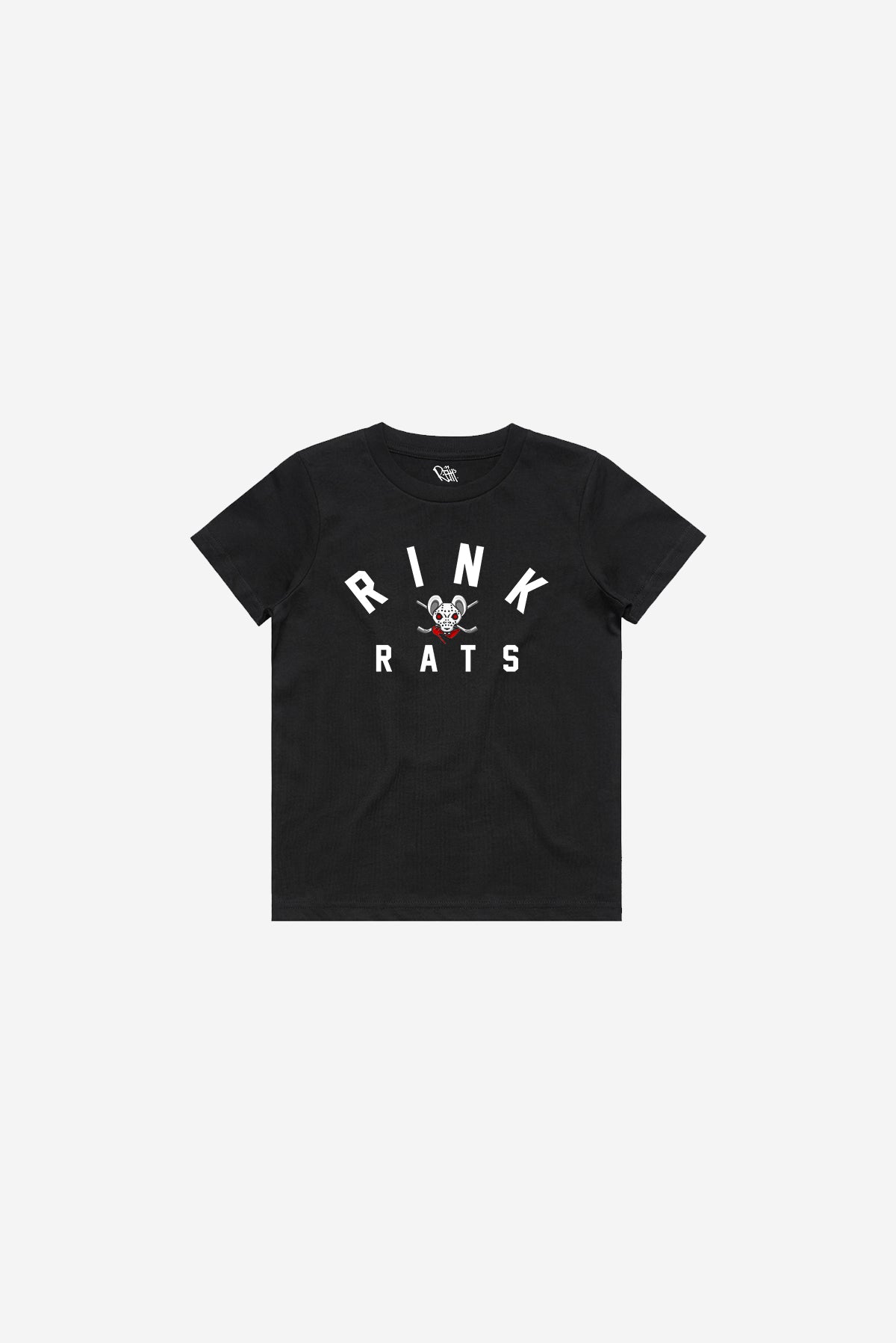 Rink Rats - Youth Short Sleeve T-Shirt (Black)