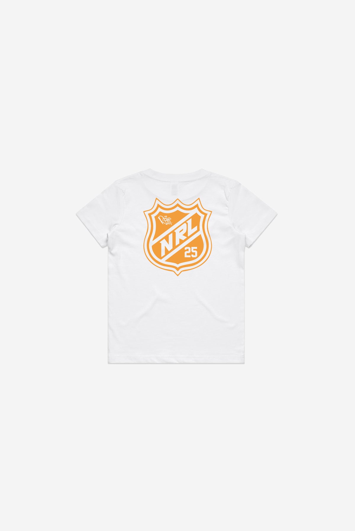 NRL RAT PACK - Youth Short Sleeve T-Shirt (White)