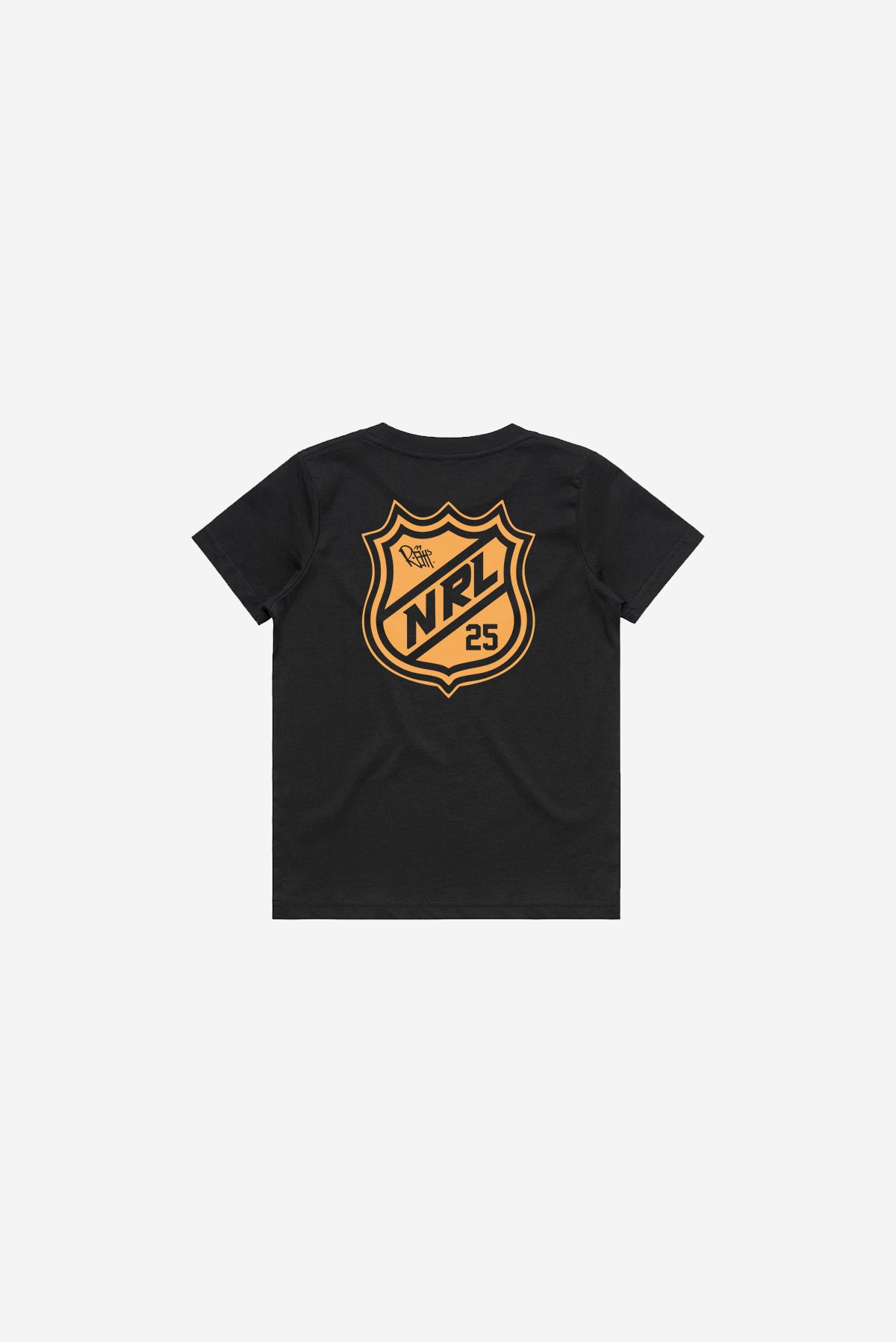 NRL RAT - Youth Short Sleeve T-Shirt (Black)