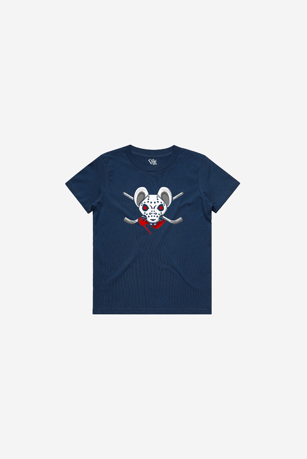 NRL RAT - Youth Short Sleeve T-Shirt (Navy)