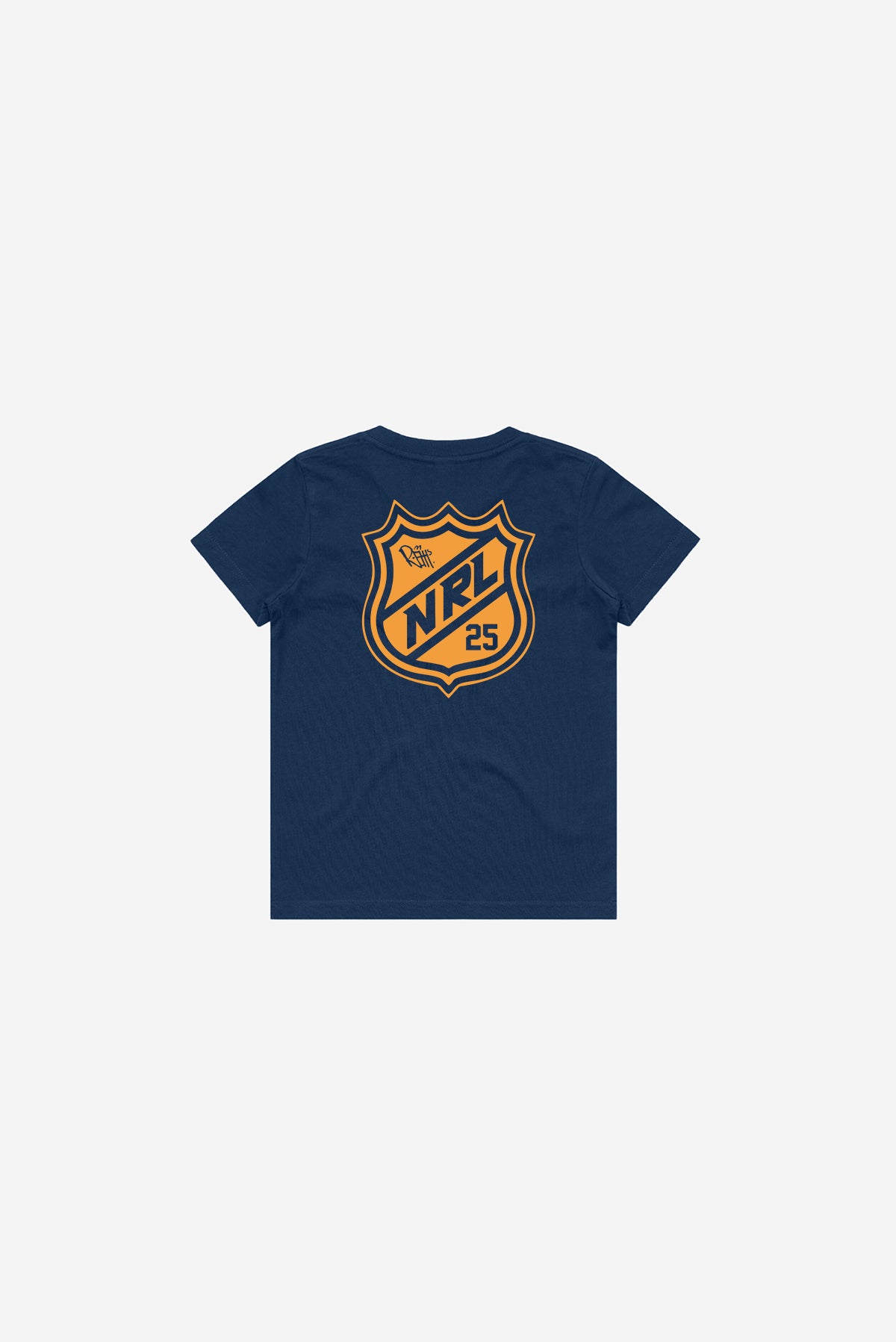 NRL RAT - Youth Short Sleeve T-Shirt (Navy)