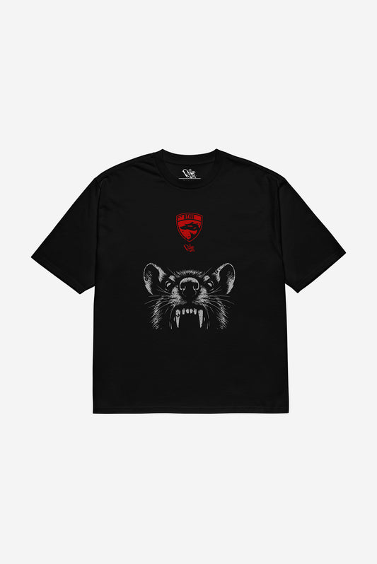 Swamp Rats - Dynasty - Oversized heavyweight t-shirt (Black)