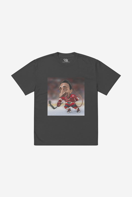 NRL "B. Gnawchand" - Oversized faded t-shirt (Black)