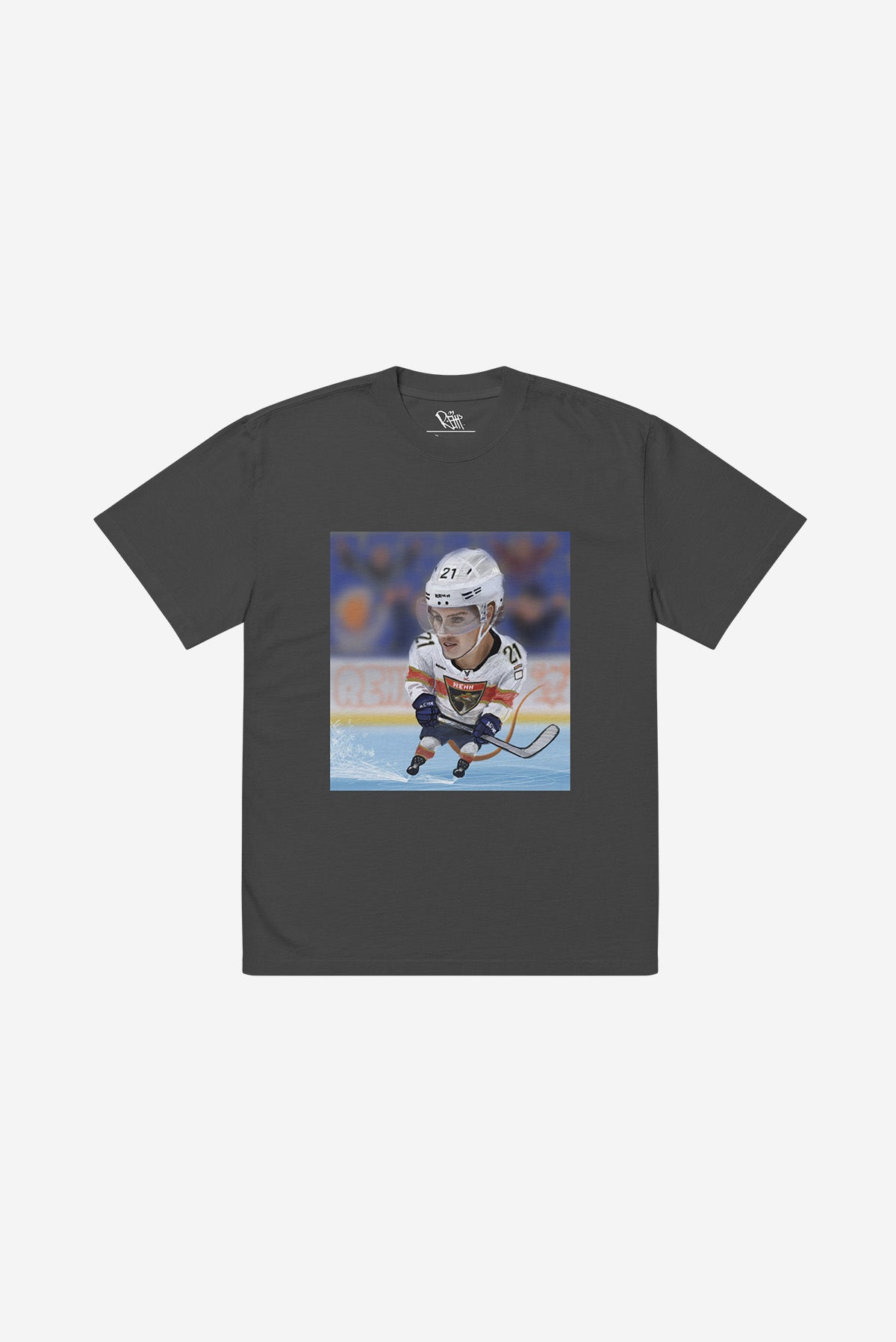 NRL "N. Chewzens"- Oversized faded t-shirt (Black)