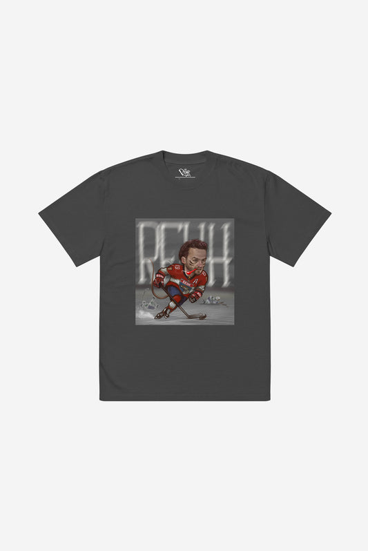 NRL "M. Whiskerchuk" - Oversized faded t-shirt (Black)