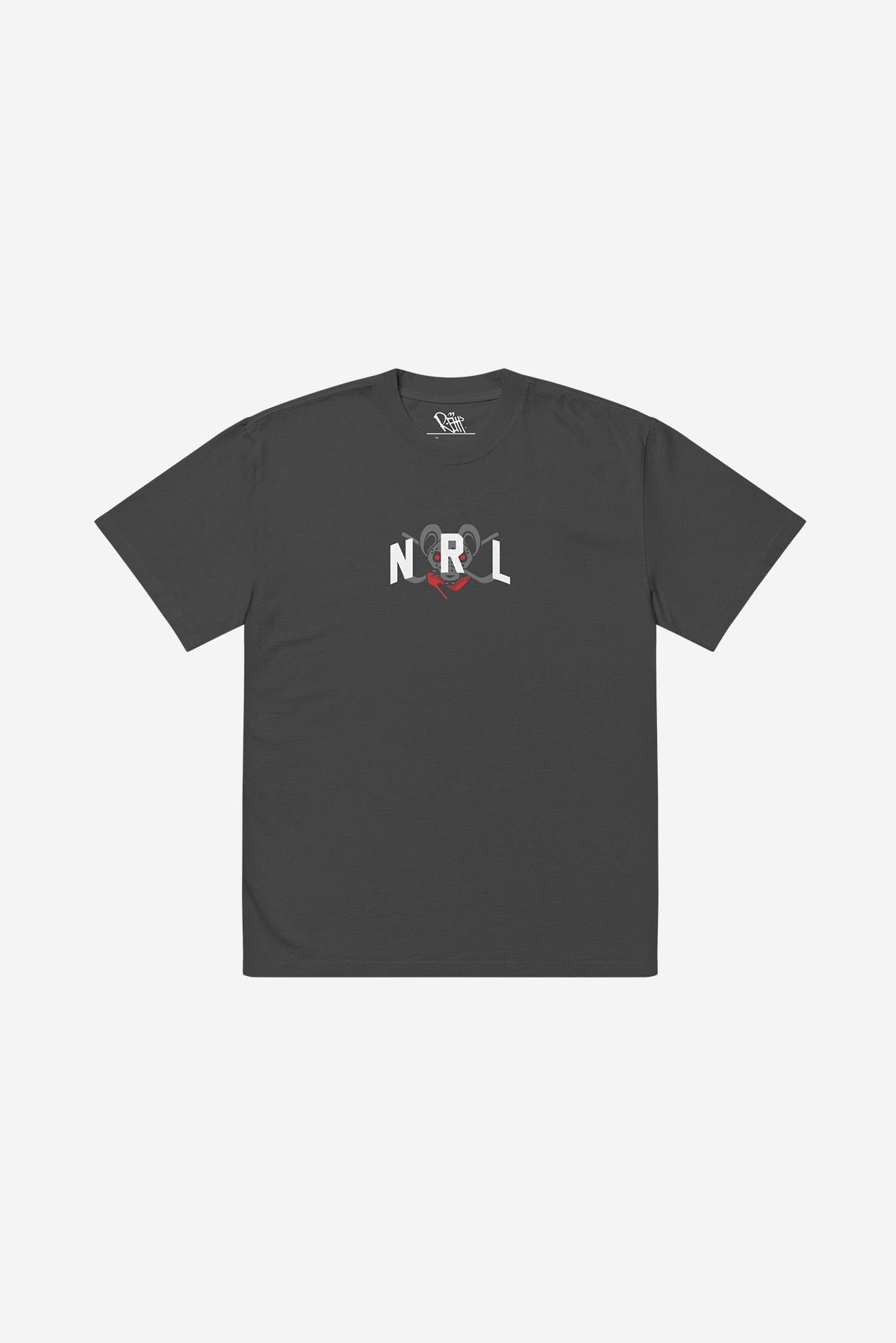NRL - Oversized faded t-shirt (Black)