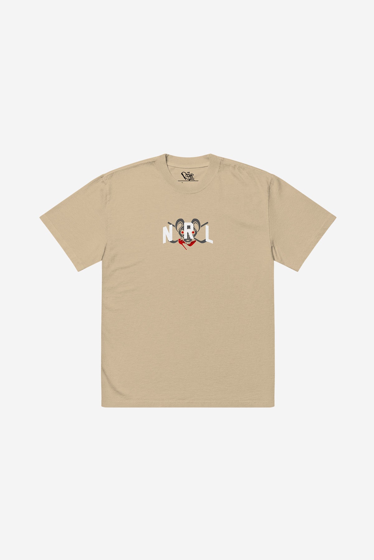 NRL - Oversized faded t-shirt (Khaki)