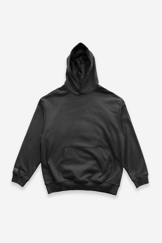 OVERSIZED REHH TM Hoodie [BLACK/BLACK]