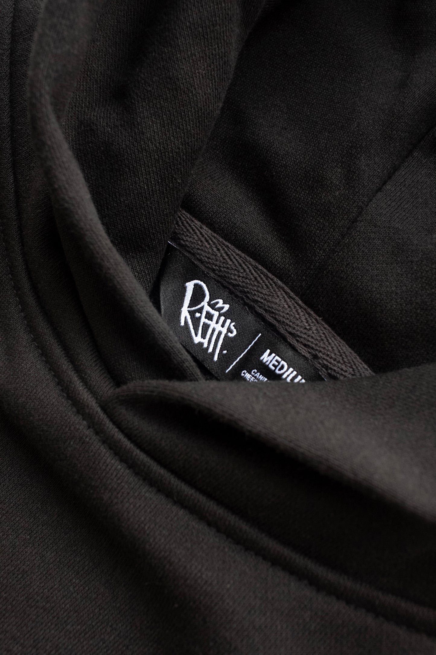 OVERSIZED REHH TM Hoodie [BLACK/BLACK]