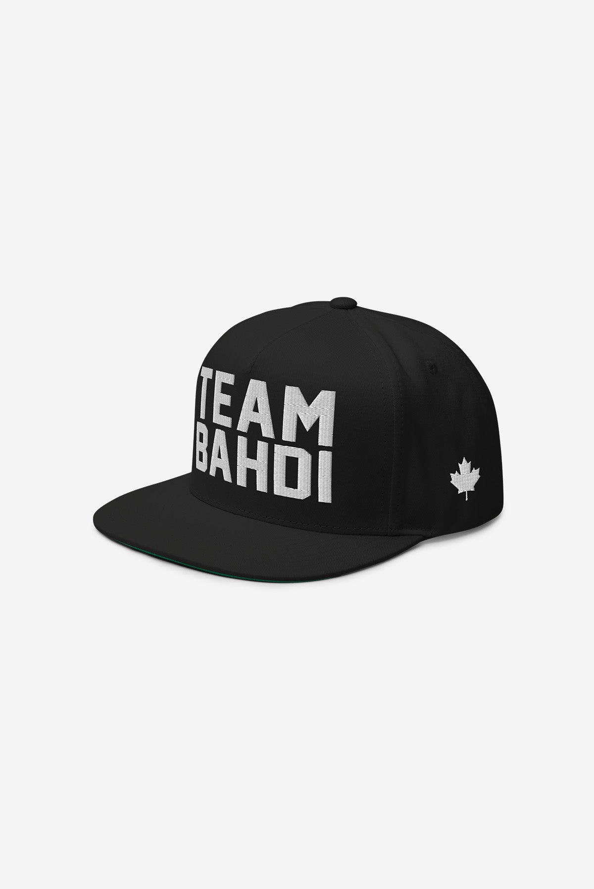 "Team Bahdi" - Flat Bill Cap (Black)