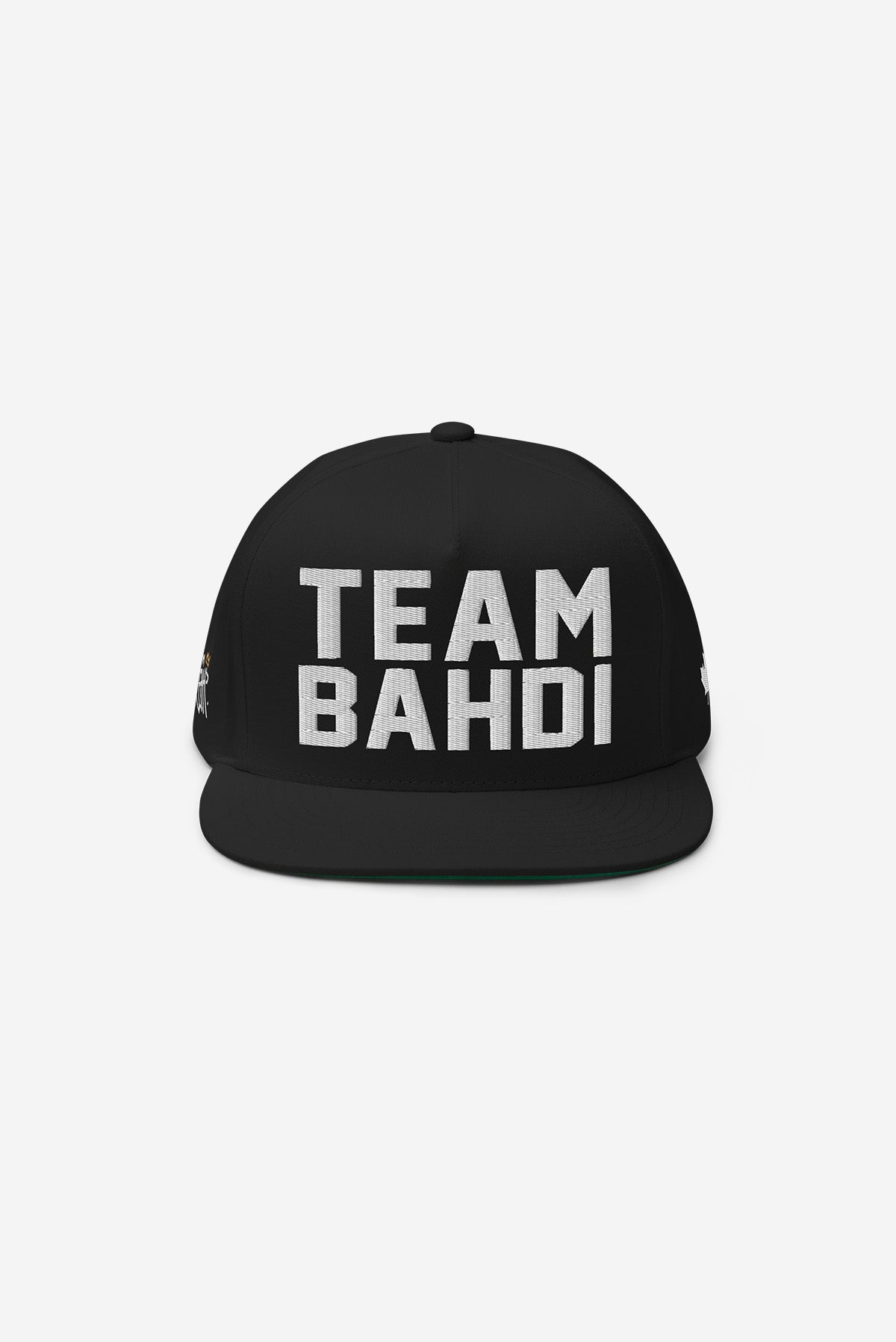 "Team Bahdi" - Flat Bill Cap (Black)