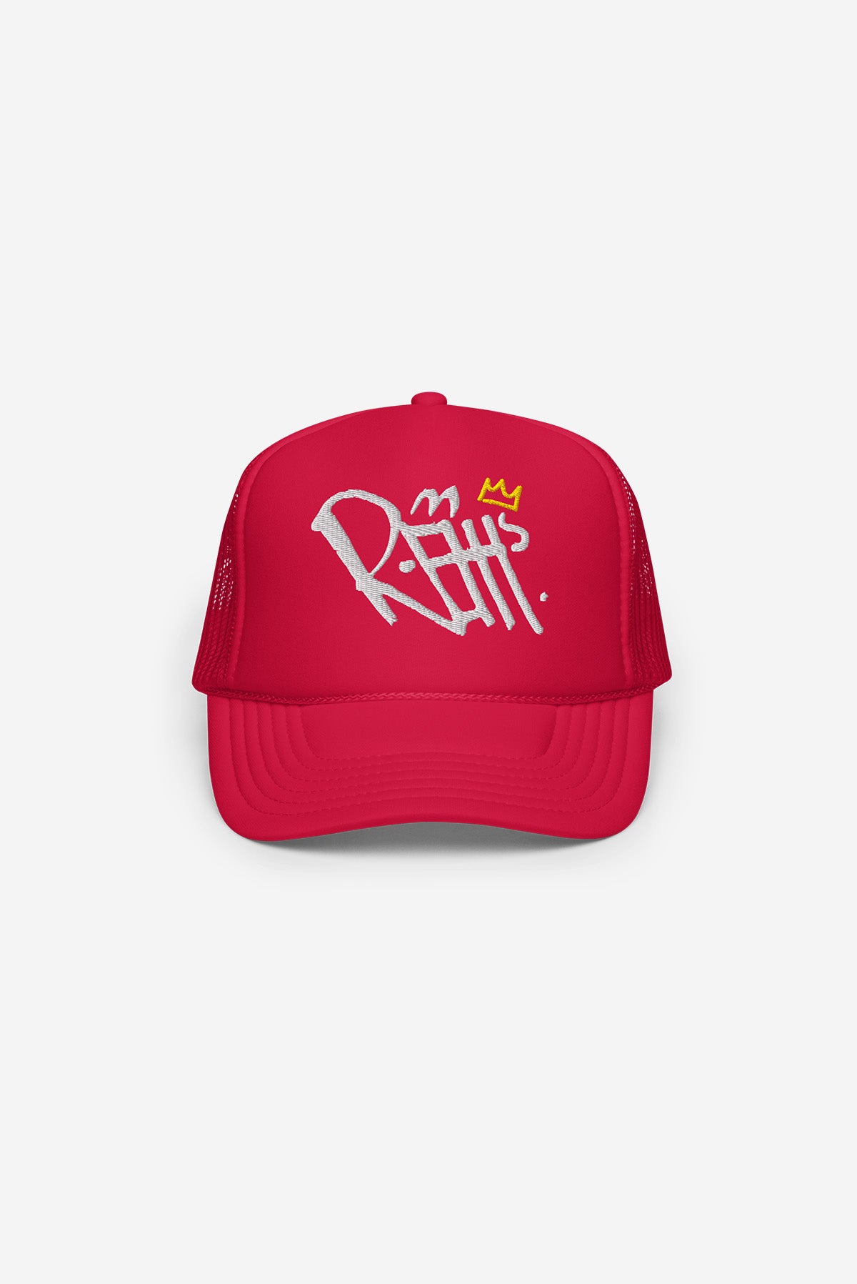 REHH x Prince "Logo" - Foam trucker hat (Red)