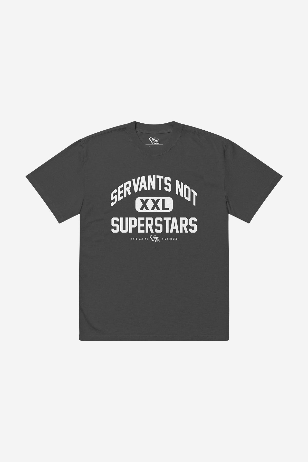 SNS GYM - Oversized faded t-shirt (Black)