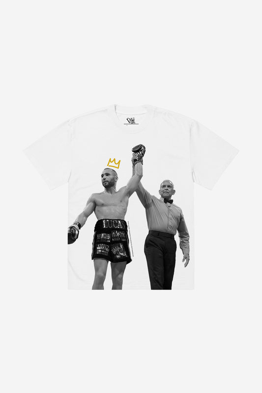 "Champion" REHH x Prince Lucas Bahdi - T-shirt (White)