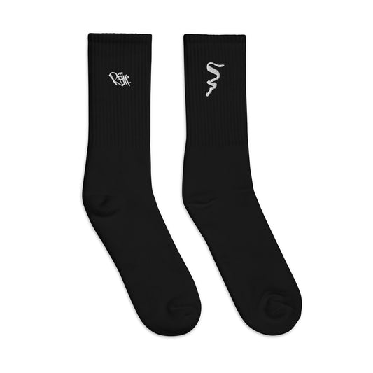 REHH - Embroidered Socks (Black)