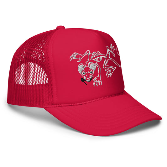 REHH RAT - Foam trucker hat (Red)