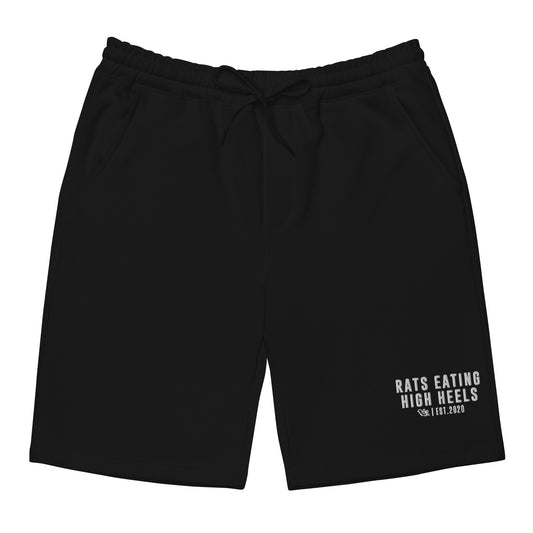Varsity REHH - Men's fleece shorts (Black)