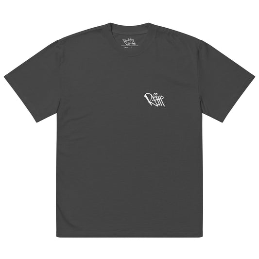 REHH Basic - Oversized faded t-shirt (Black)