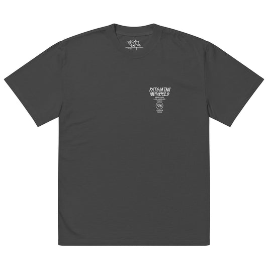 REHH WorldWide - Oversized faded t-shirt (Black)