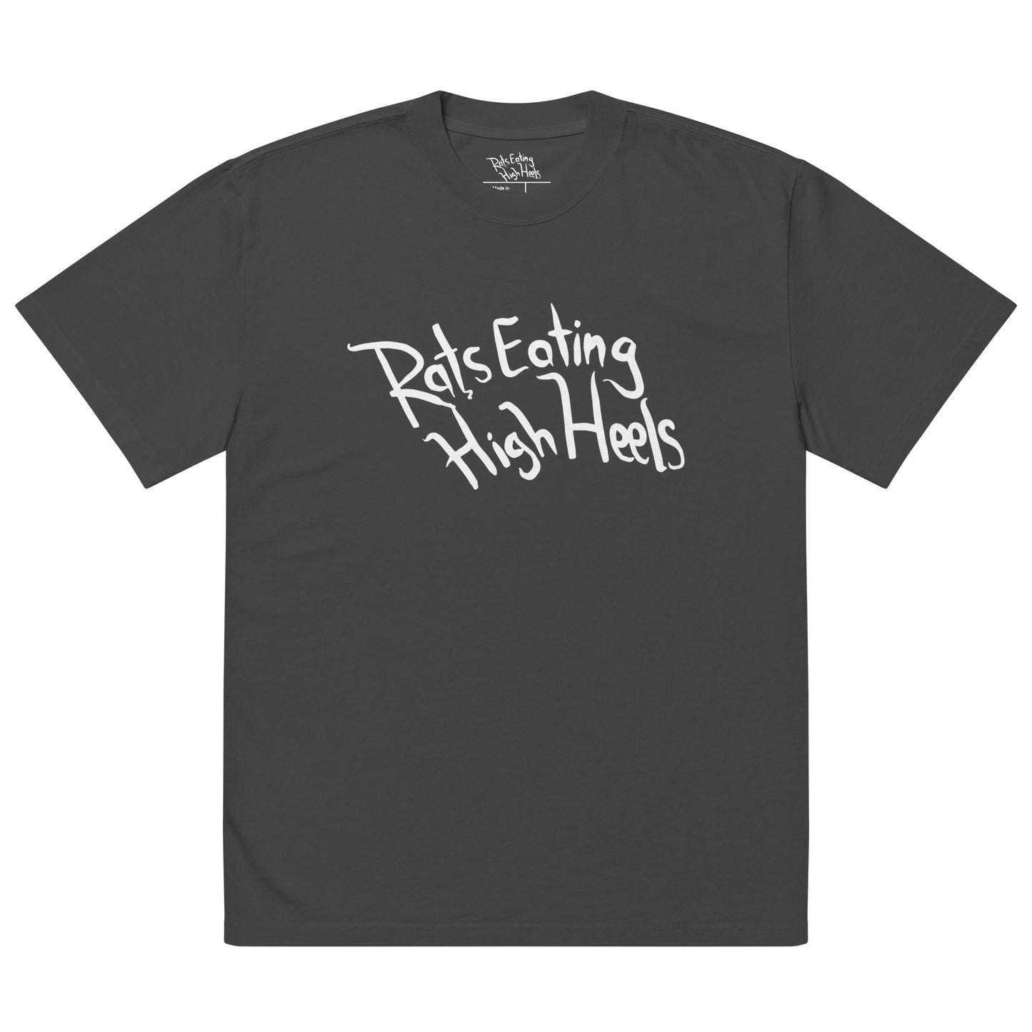 REHH - Oversized faded t-shirt (Black)