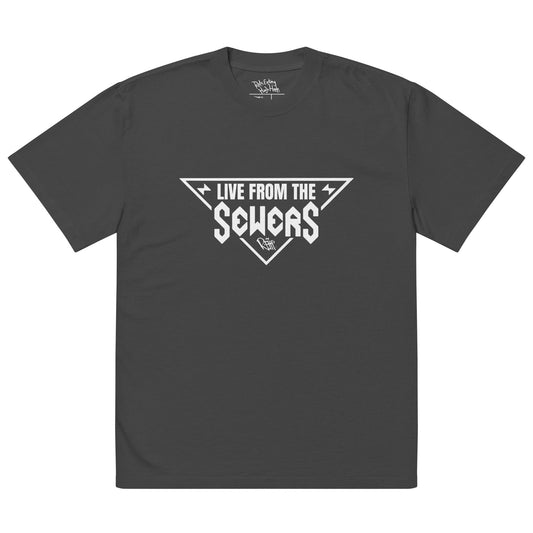 REHH LFTS - Oversized faded t-shirt (Black)