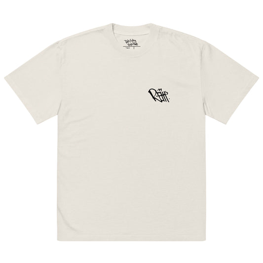 REHH Basic - Oversized faded t-shirt (Bone)