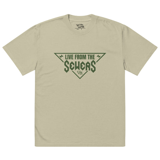 REHH LFTS - Oversized faded t-shirt (Green)