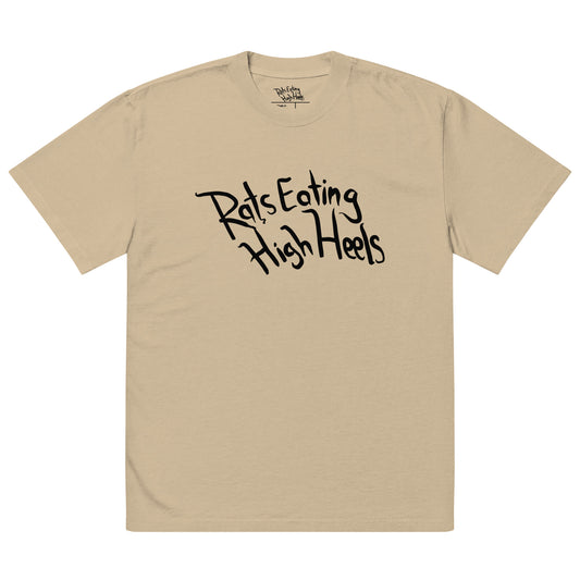 REHH - Oversized faded t-shirt (Khaki)